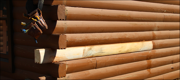 Log Home Damage Repair  Council,  North Carolina